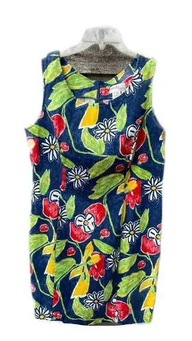 Spiegel size 12 floral sheath dress beach tropical cruise