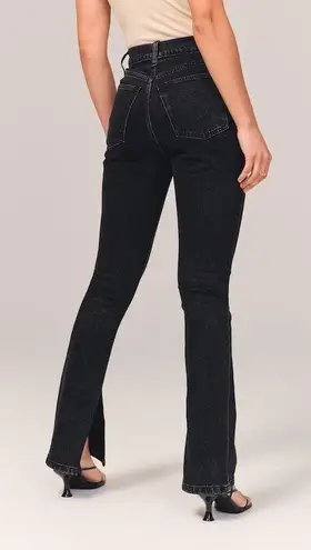 Abercrombie & Fitch The Skinny Curve Love High Rise Vent Hem Jeans