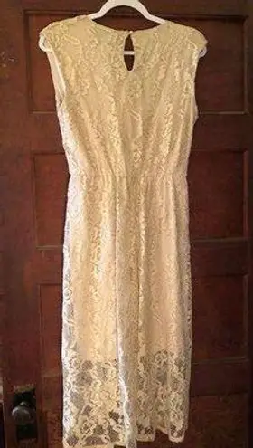 Luxology Lace Dress, With Attach Under Lining 