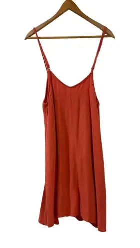 Lagaci Women's Size Medium Coral Swim Cover Up Summer Dress