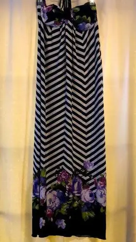 Saint Tropez West Size 8 Strapless Maxi Dress