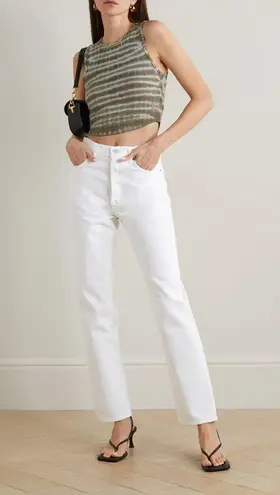 AGOLDE  Pinch Waist Jeans in White 25