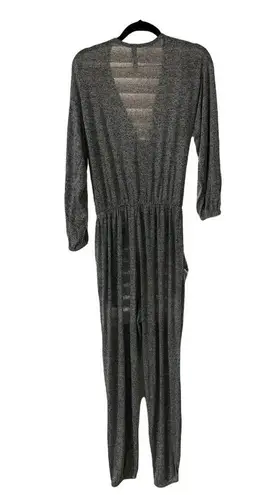 Honeydew small heather gray R and R jumpsuit