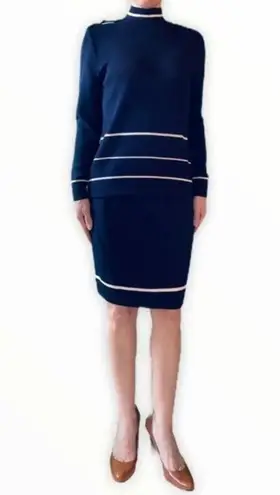 St. John Santana Knit Skirt Set 2-pc