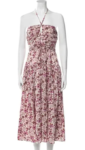 Jason Wu Floral Print Midi Length Dress w/ Tags Size: XS
