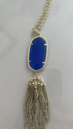 Kendra Scott Rayne Cobalt Blue Pendant Necklace