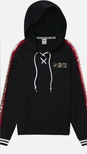 PINK - Victoria's Secret Victoria’s Secret PINK RARE Sequined Fashion Show Hoodie/Sweatshirt