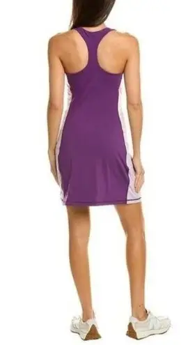 Sweaty Betty Power Workout Colorblock Performance Dress ~ Deep Purple Large NWT