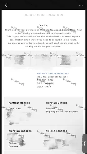 Vivienne Westwood Archive Orb Yasmine Bag