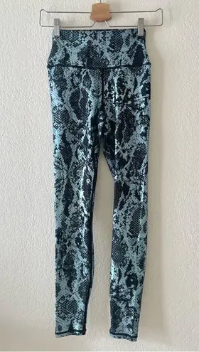 Carbon 38 NEW Metallic Snake High Rise Legging