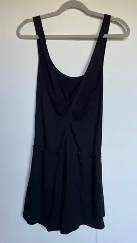 Beyond Yoga Just Chillin modal cross back romper size S small