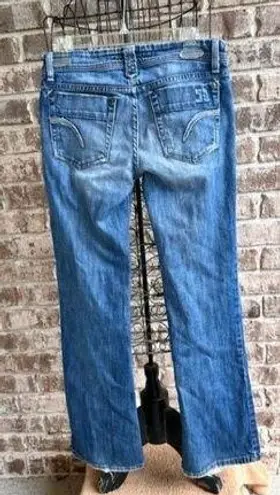 joe's jeans Vintage Joe's Bootcut Jeans in Harvey Wash Waist 26 Blue Denim Distress…