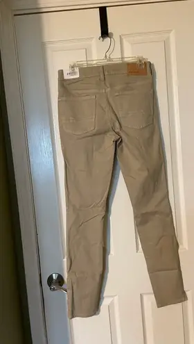 PacSun Skinny Stacked Khaki Jeans