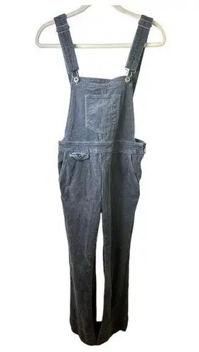 Pilcro and the Letterpress  Overalls Womens 28 PetiteCorduroy Flared Bottoms Blue