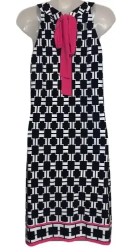 Eliza J Retro Print Shift Dress