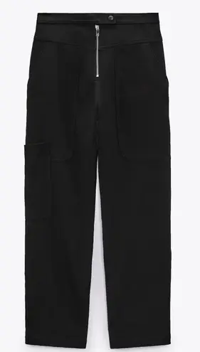 ZARA Fitted High Waisted Pants