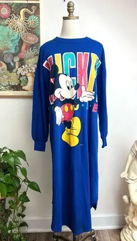 Disney Vintage 90s Mickey Mouse  Sweatshirt Dress