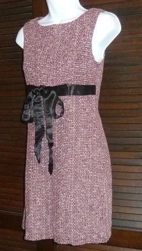 Fire Los Angeles Burgundy, Short, Sheath Dress , Sleeveless, Ties in Front, S