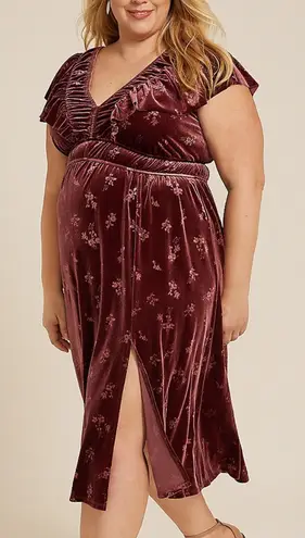 Eyeshadow NWT  Burgundy Dress Size M - Image 1
