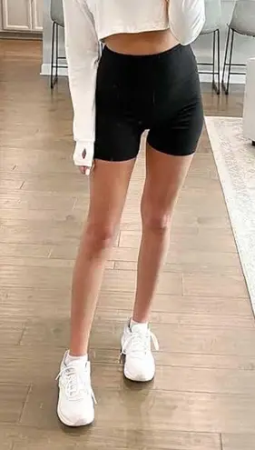 Black Bike Shorts Size L