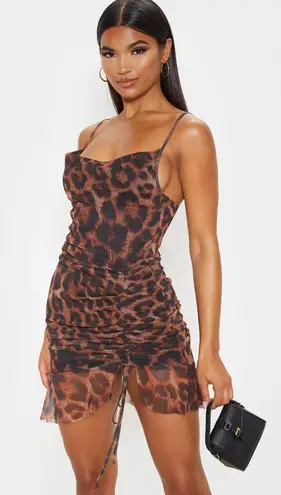 Pretty Little Thing Cheetah Print Dress