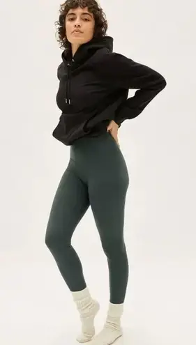 Everlane  Perform Ankle Legging in Dark Green Size Small NWT