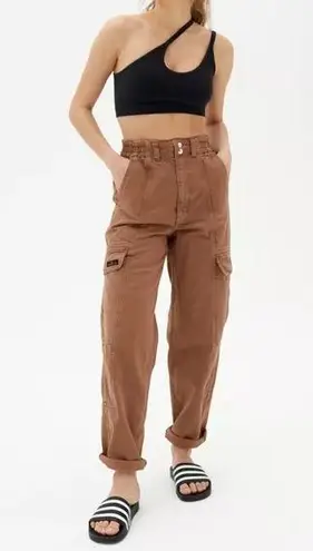 BDG Urban Outfitters  Blaine High-Waisted Utility Skate Jeans in Brown Size 26