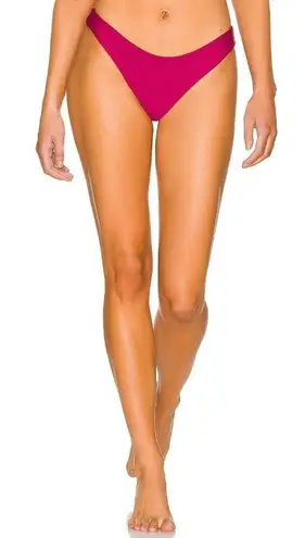 PQ Basic Ruched Teeny Bikini Bottom Zen Womens Size Small