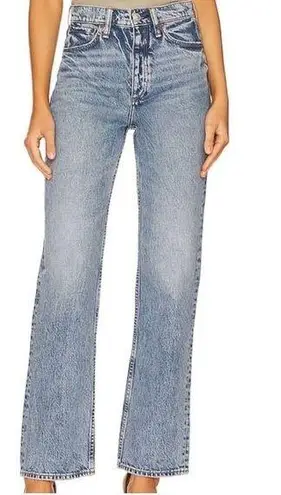 Rag and Bone  Alex High Rise Straight Denim Jeans