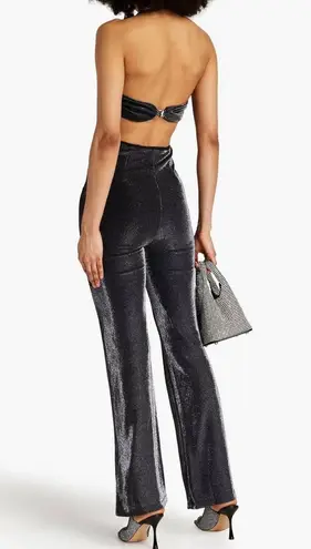 ROTATE Birger Christensen Isha Jumpsuit Silver Size 10