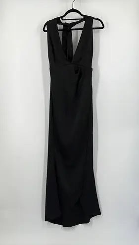 Nookie Stella Plunge Gown in Black Large