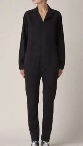 6397 black coveralls slim drop waist jumpsuit, boiler suit retail $595