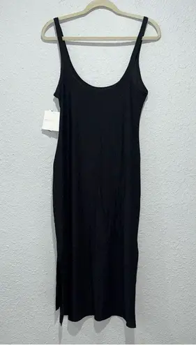 Beyond Yoga Featherweight Resort Midi Slip Dress in Dark Night Size Small