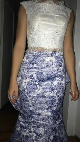 Dave and Johnny Two-piece Prom Dress