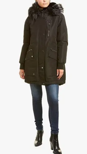 Andrew Marc NWT $150  Women's Faux Fur Trim Parka Sz Medium