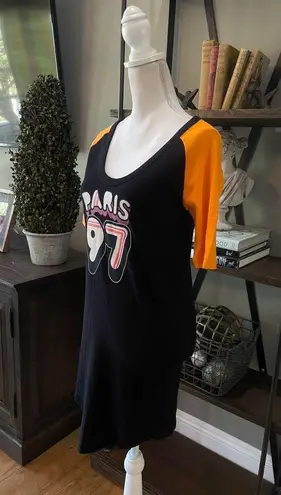 Zadig & Voltaire Rachelle Paris 97 Long Shirt Dress Noir Womens Size XS