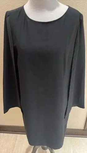 BB Dakota  BF48240‎ Womens Shift Mini Dress Black Size Small Open Sleeve