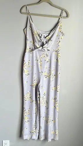 Intermix Floral Octavia Lilac Jumpsuit