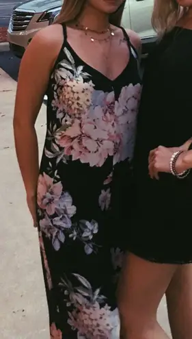 Band of Gypsies Collective Floral Lattice Womens Jumpsuit - Image 5