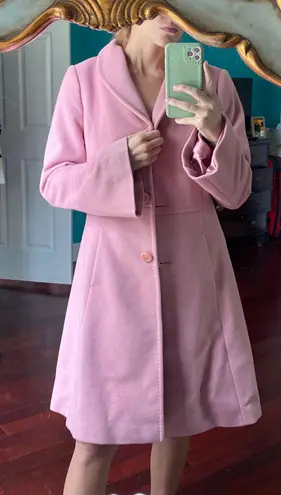Katherine Kelly Coat Pink Size 10