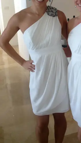 Shoshanna Melanee 1 shoulder dress