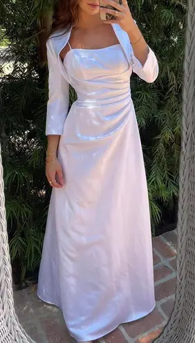 Alfred Angelo Vtg  white gown / wedding dress