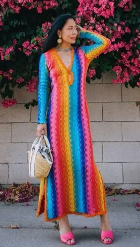 Alexis  - SOLEI DRESS - RIO Size Large Rainbow