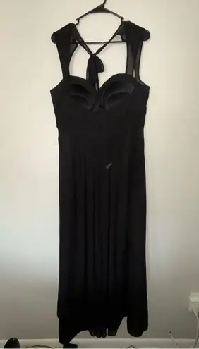 Bill Levkoff Black Maxi Dress