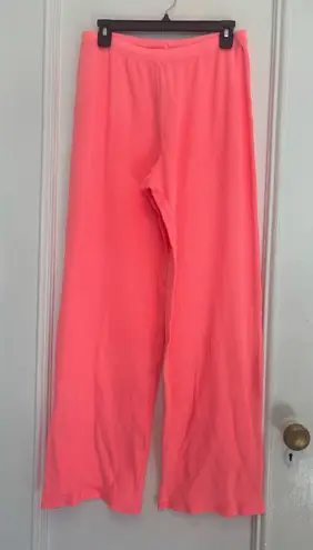 SKIMS  Waffle Pant, Coral, Sz Small thumbnail 1