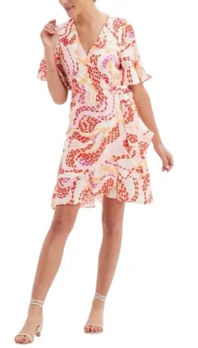 Marie Oliver Ryan Silk Wrap Dress