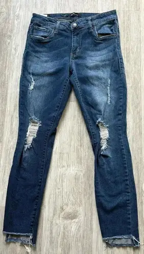 sts blue | Women’s Distressed Emma Ankle Skinny Jeans | 27