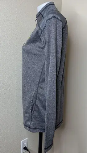 NHL Pittsburgh Penguins Hockey Women’s Size Small S 1/4 Zip Gray Jacket Coat