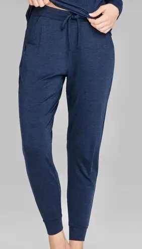 Tommy John Women's Downtime Jogger Lounge/Pajama Pants in Navy~ Sz M Short💚🍄 Blue Size M
