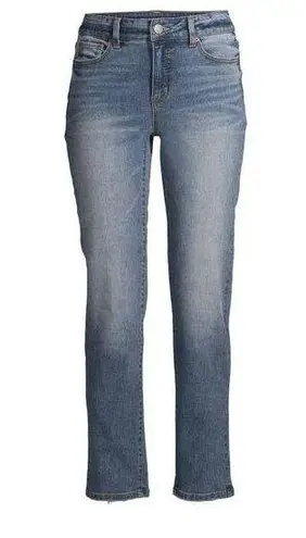 Time And Tru Women’s Mid-rise Cropped Straight Jeans Size 8